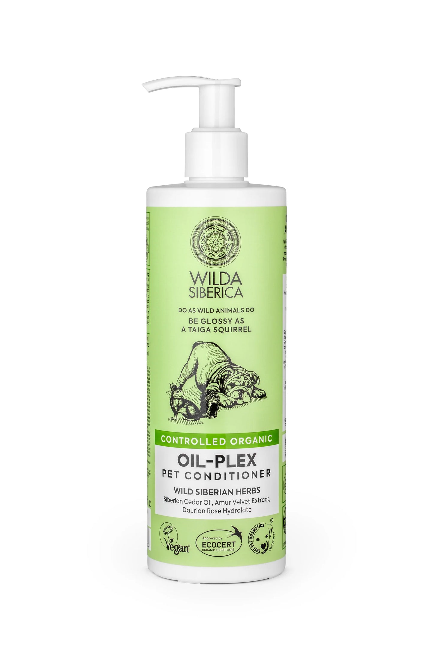 Wilda Oil-Plex Organic Pet Conditioner - For Brittle Coats - 400ml