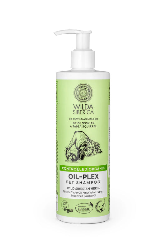 Wilda Oil-Plex Organic Pet Shampoo - For Brittle Coats - 400ml