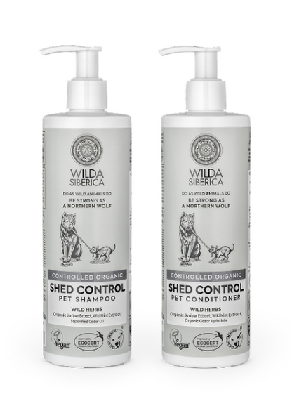 Wilda Shed Control Pet Shampoo - 400ml